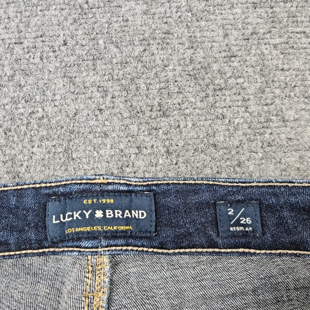 Lucky Brand Hayden Skinny Jeans Womens 2/26 Dark Wash Blue Denim 7WP10391U6